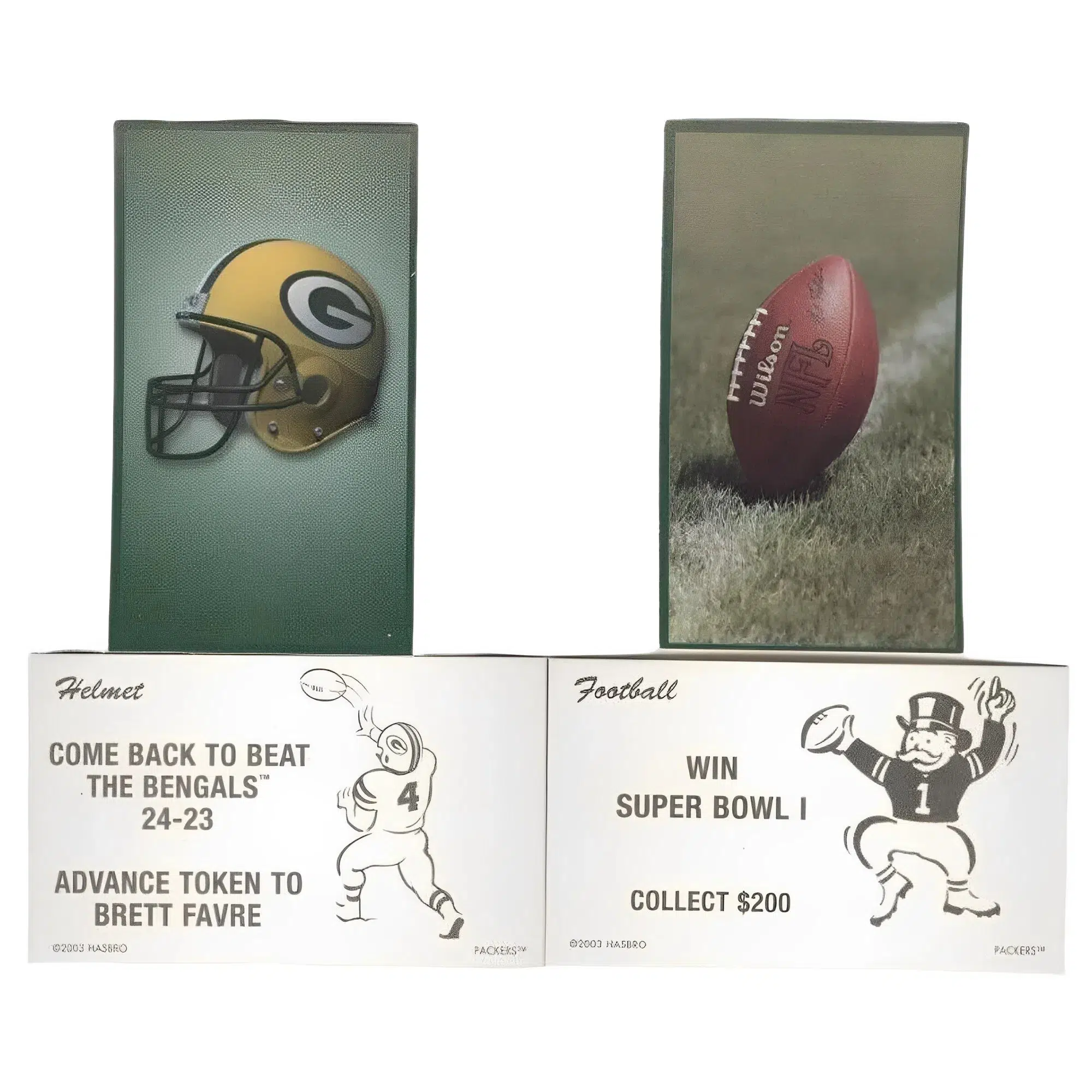 Monopoly: Green Bay Packers Collector's Edition [NFL] - Board Game - USAopoly - (2003) - Image 5