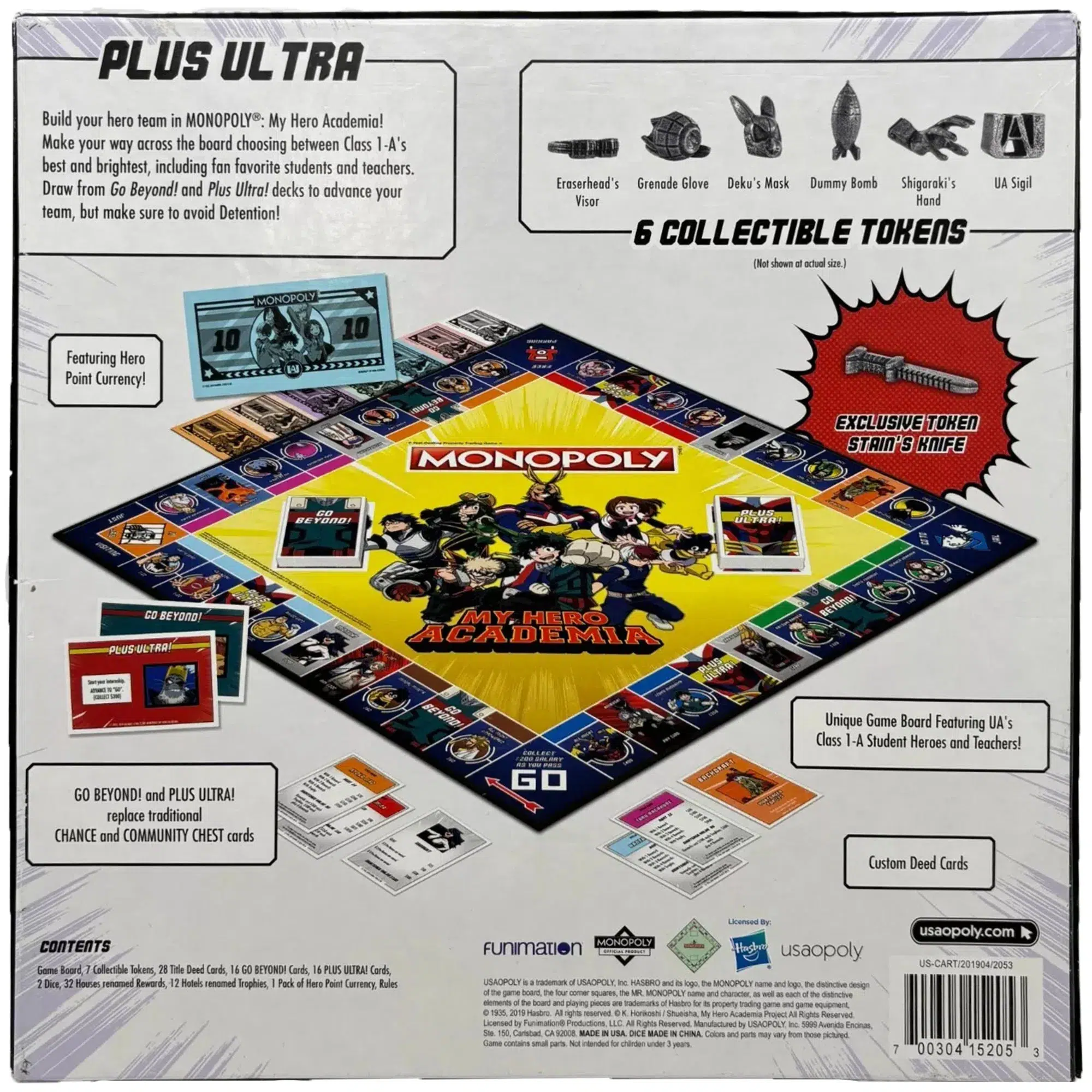 Monopoly - My Hero Academia Board Game - Usaopoly - Image 5
