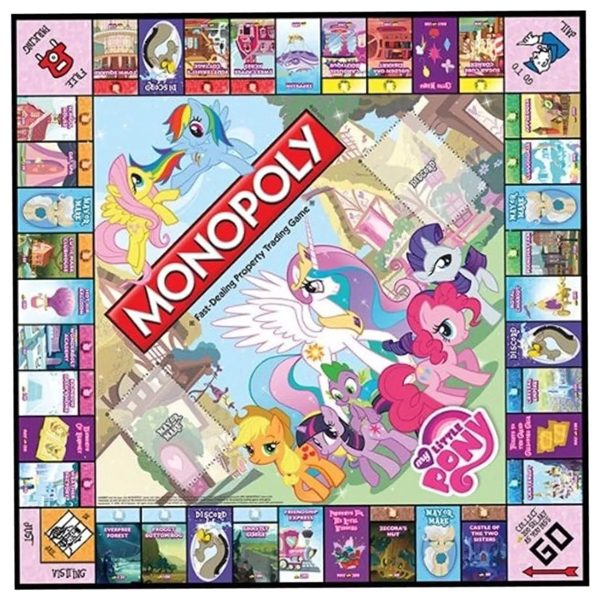 Monopoly - My Little Pony Board Game - USAopoly - Image 3