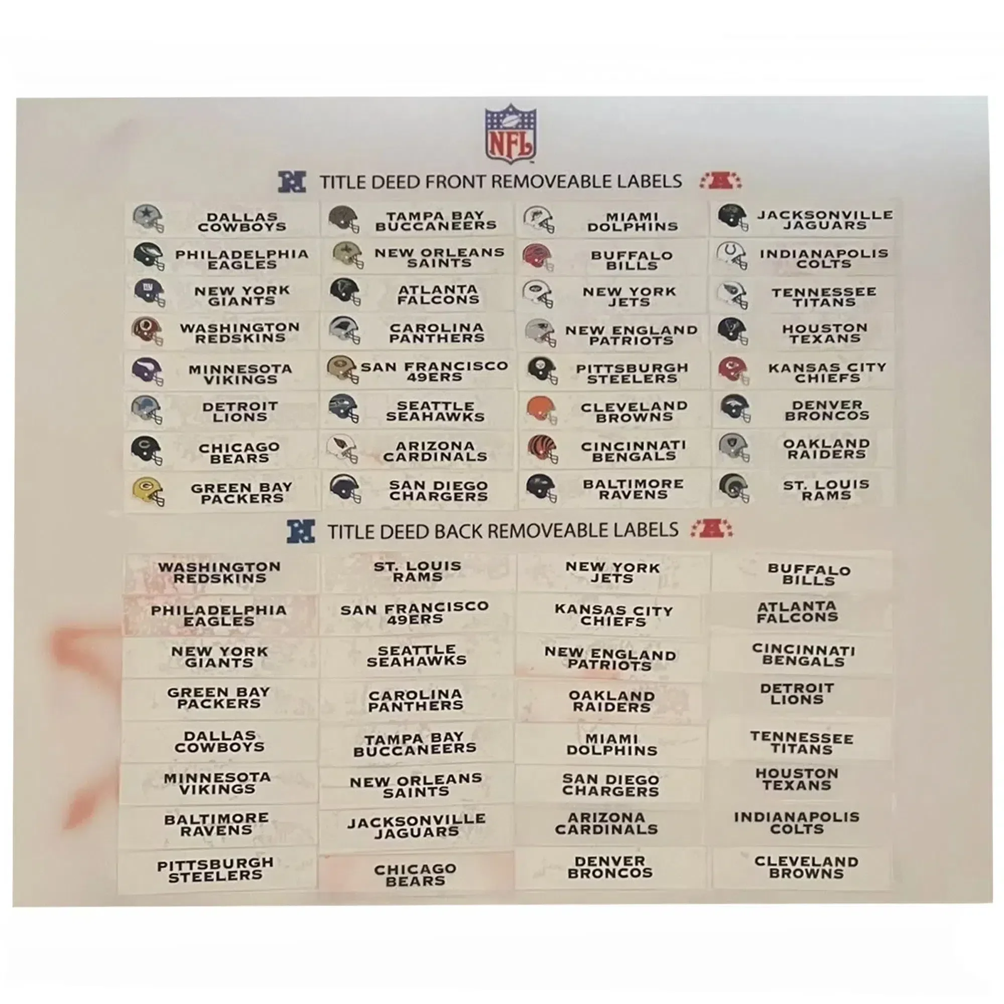 Monopoly - My NFL Edition - Image 8