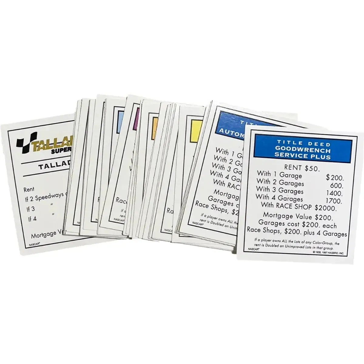 Monopoly: NASCAR Official Collector's Edition - Economic Racing Board Game for Family, Adults, and Children (2-8 Players, Age 8+) - Parker Brothers - (1997) - Image 5