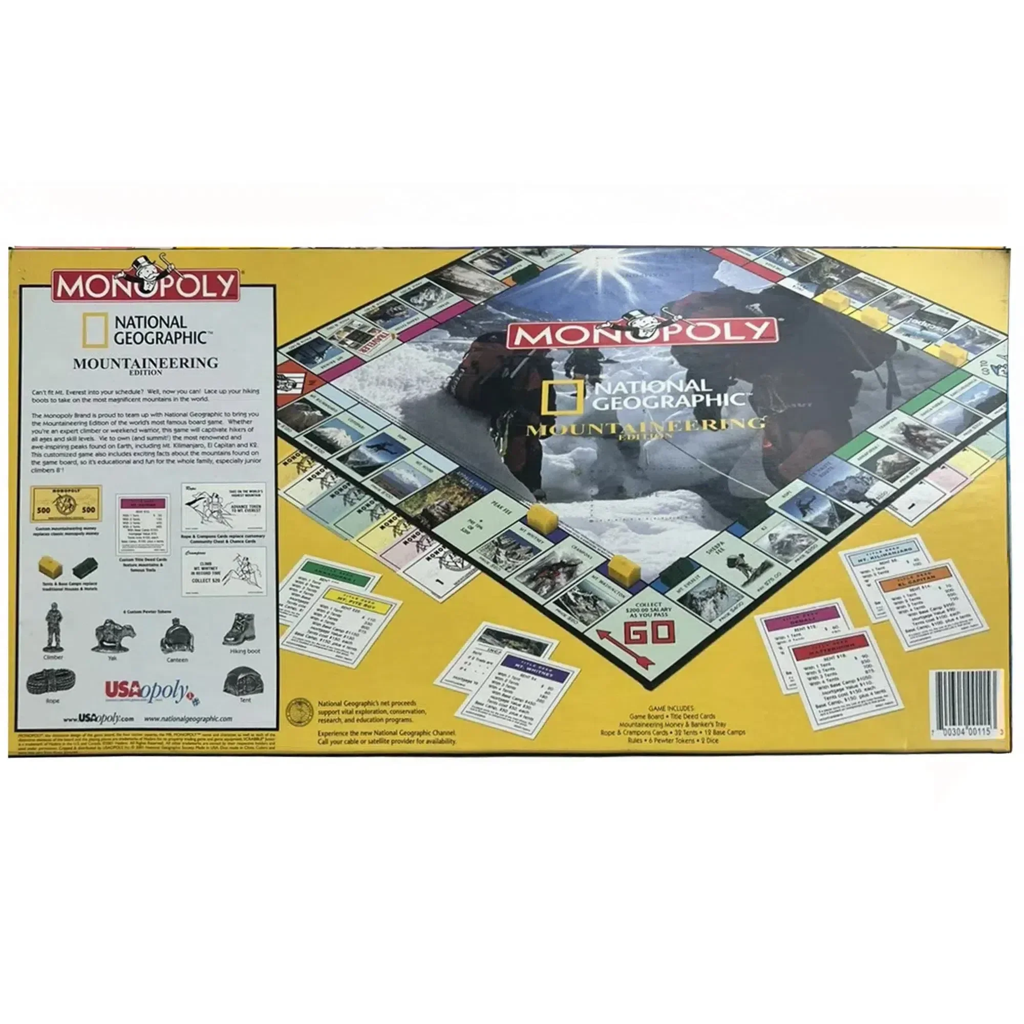 Monopoly - National Geographic - Mountaineering Edition - Image 9