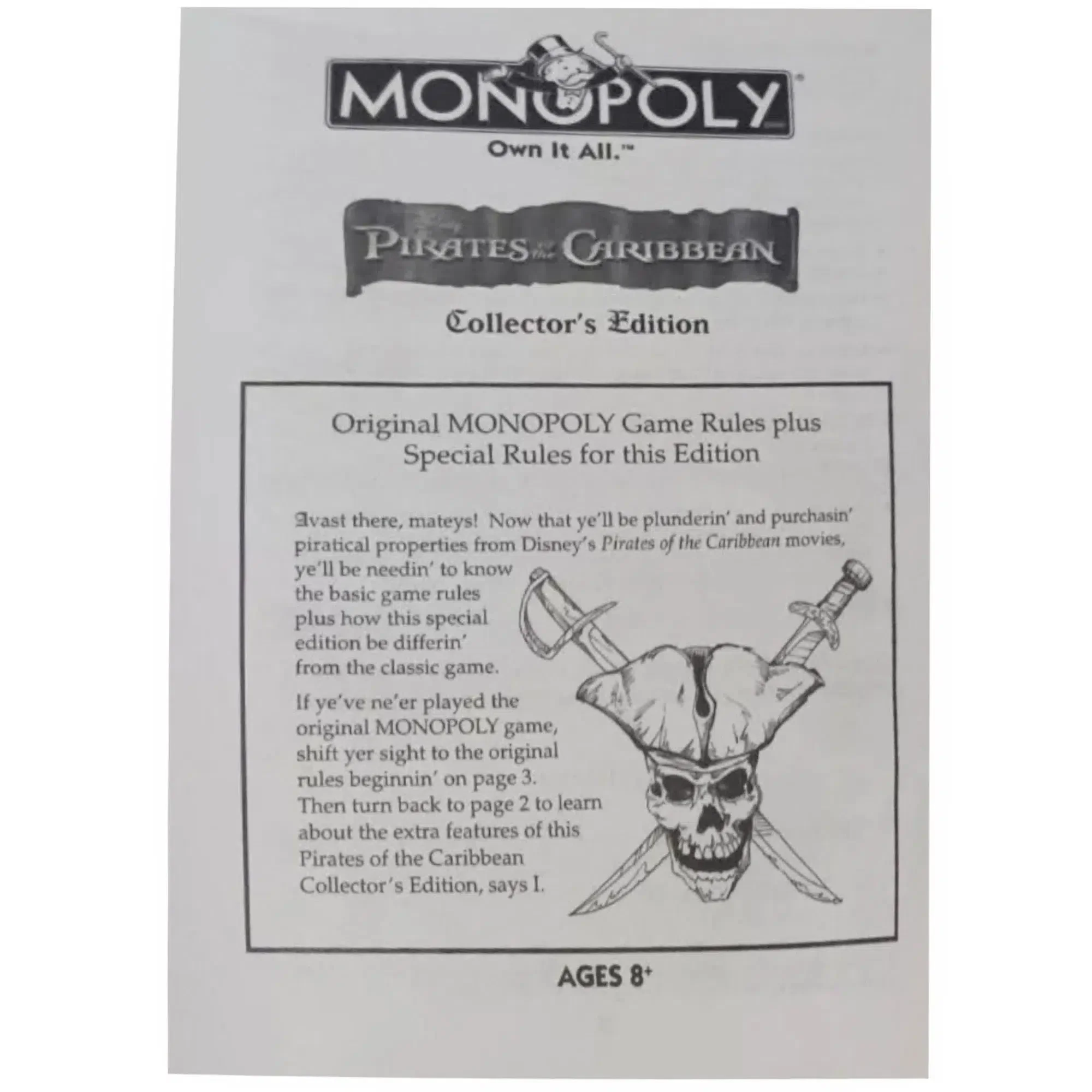 Monopoly - Pirates of the Caribbean - Collector's Edition - Image 7