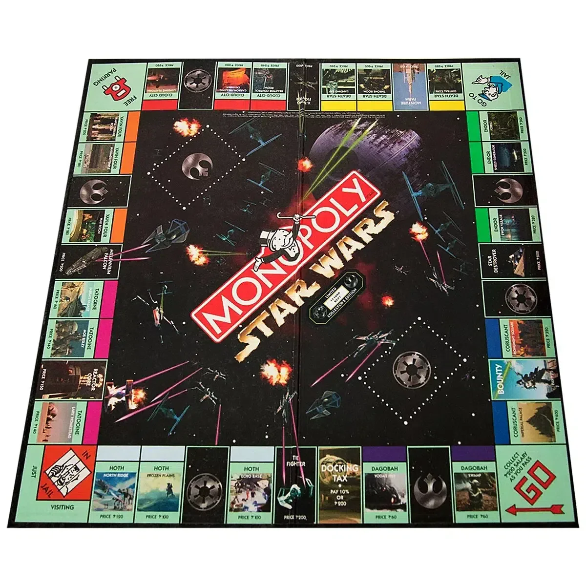 Monopoly: Star Wars Limited Collector's Edition - Economic Sci-Fi Board Game for Family, Adults, and Children (2-8 Players, Ages 8+) - USAopoly - Image 4
