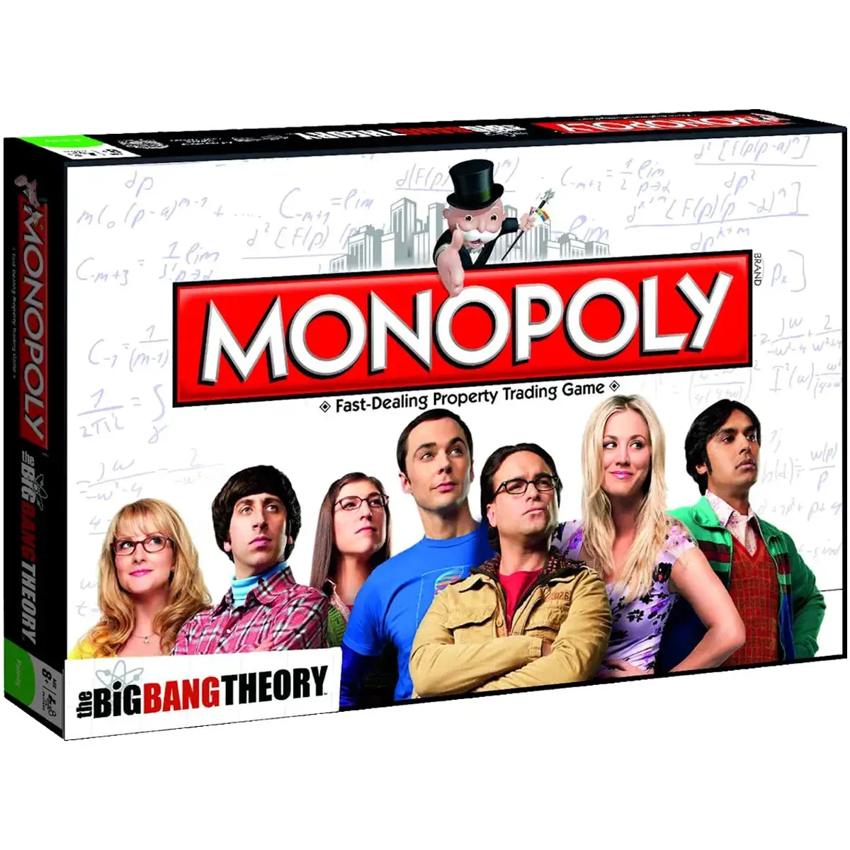 Monopoly: The Big Bang Theory Edition - Economic Math Board Game for Family, Adults, and Children (2-6 Players, Ages 8+) - USAopoly