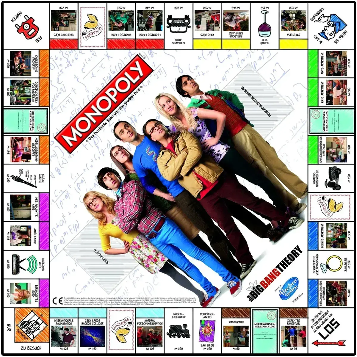 Monopoly: The Big Bang Theory Edition - Economic Math Board Game for Family, Adults, and Children (2-6 Players, Ages 8+) - USAopoly - Image 4