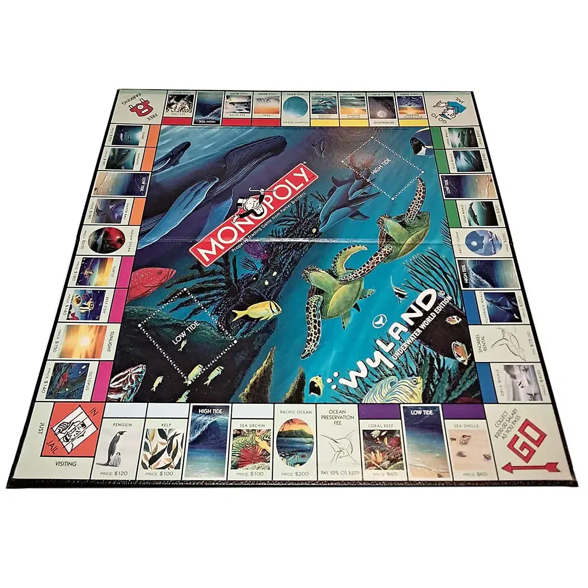 Monopoly: Wyland Underwater World Edition - Economic Ocean Board Game for Family, Adults, and Children (2-6 Players, Ages 8+) - USAopoly - Image 4