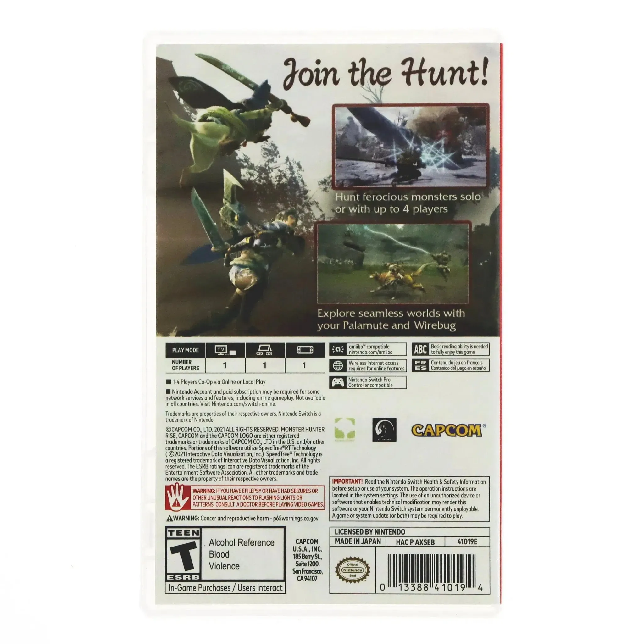 Monster Hunter Rise - Nintendo Switch - Image 3