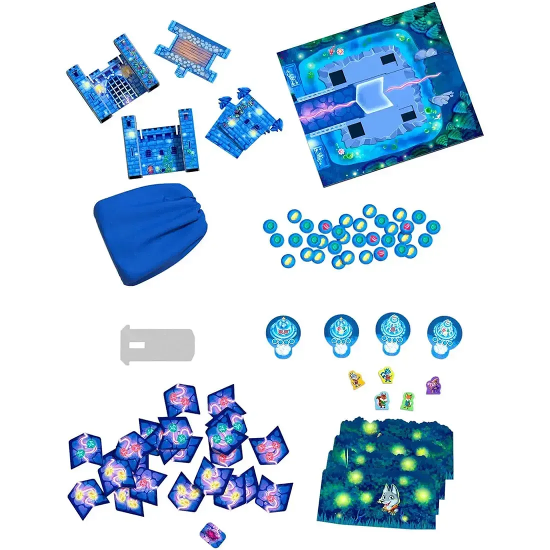 Moonlight Castle - Strategy Fantasy Board Game for Adults, Family, and Children (2-4 Players, Ages 5+) - HABA - Image 2