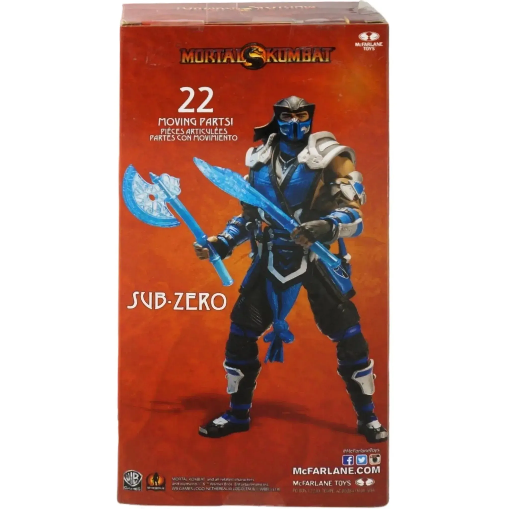 Mortal Kombat - Ice Variant Sub-Zero Action Figure (7") - McFarlane Toys - Image 3