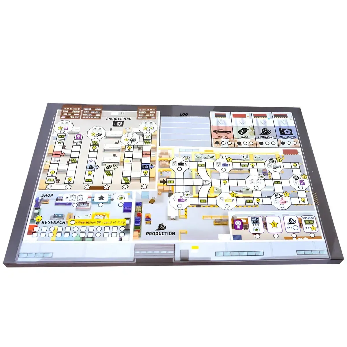 Motor City - Dice-Based Racing Board Game for Family, and Adults (1-5 Players, Ages 14+) - 25th Century Games - Image 5