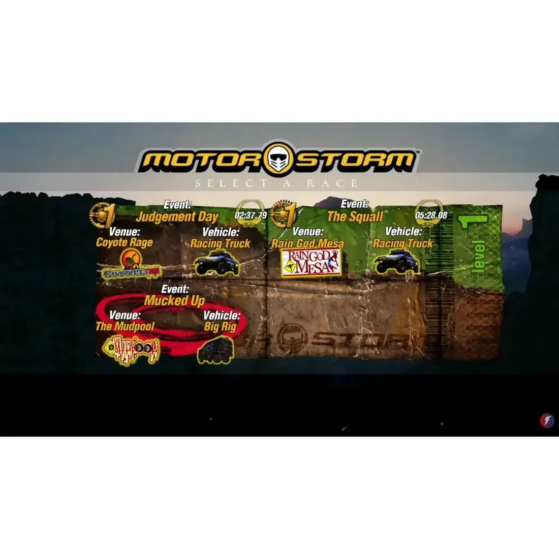 Motorstorm - Action Racing Video Game (1-12 Players, Ages 13+) - Sony PlayStation 3 - (2006) - Image 6
