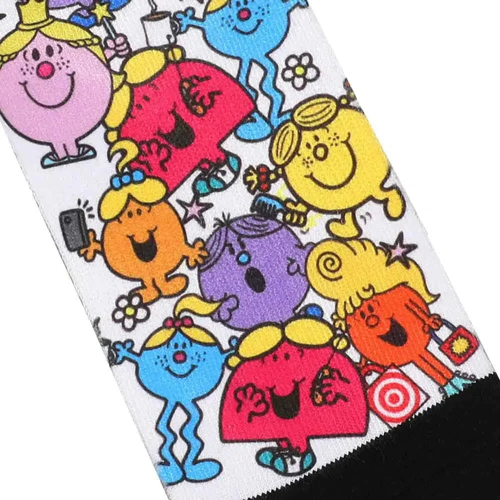 Mr. Men and Little Miss - Little Miss Characters Crew Socks - Bioworld - Image 4
