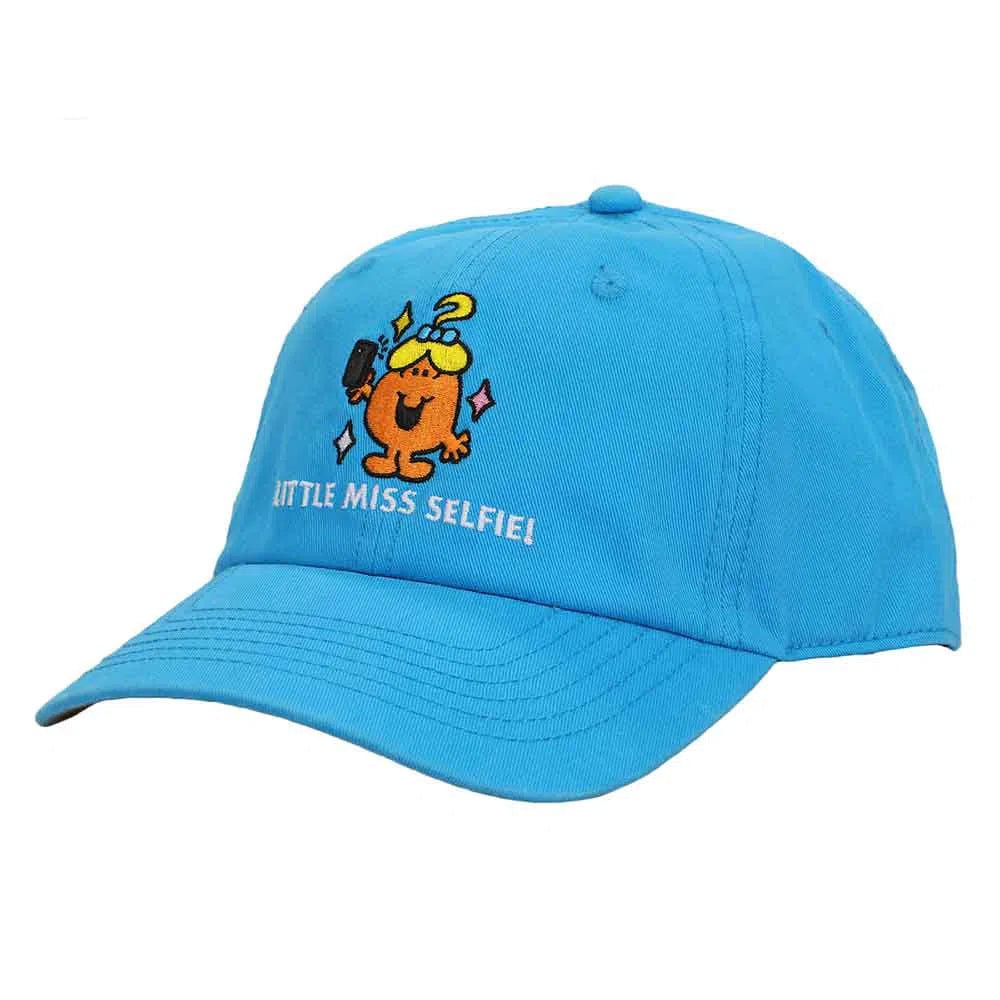 Mr. Men and Little Miss - Little Miss Fabulous Selfie Embroidered Hat (Blue) - Bioworld - Image 3