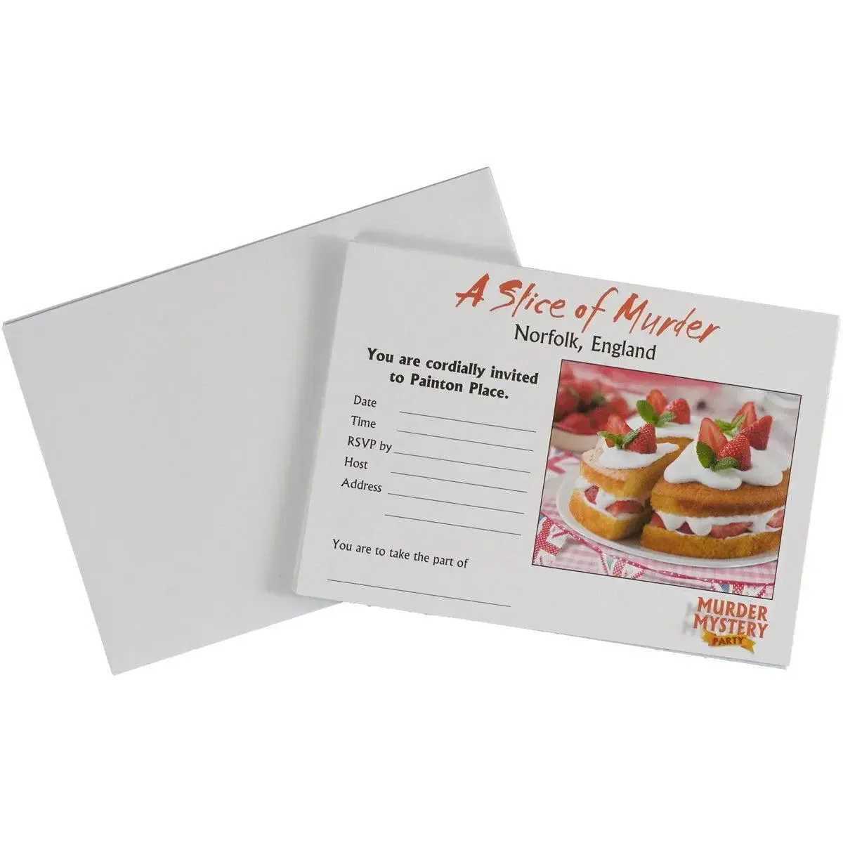 Murder Mystery Party: A Slice of Murder - Trivia Party Board Game for Family, and Adults (6-8 Players, Ages 16+) - University Games - Image 5