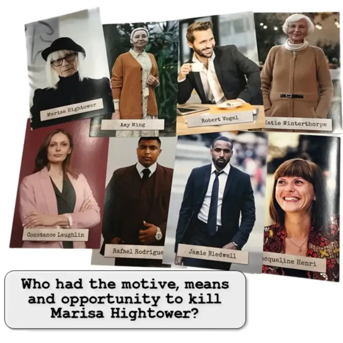 Murder Mystery Party: Mile-High Murder - Puzzle Crime Board Game for Family, and Adults (1+ Players, Ages 14+) - University Games - Image 5