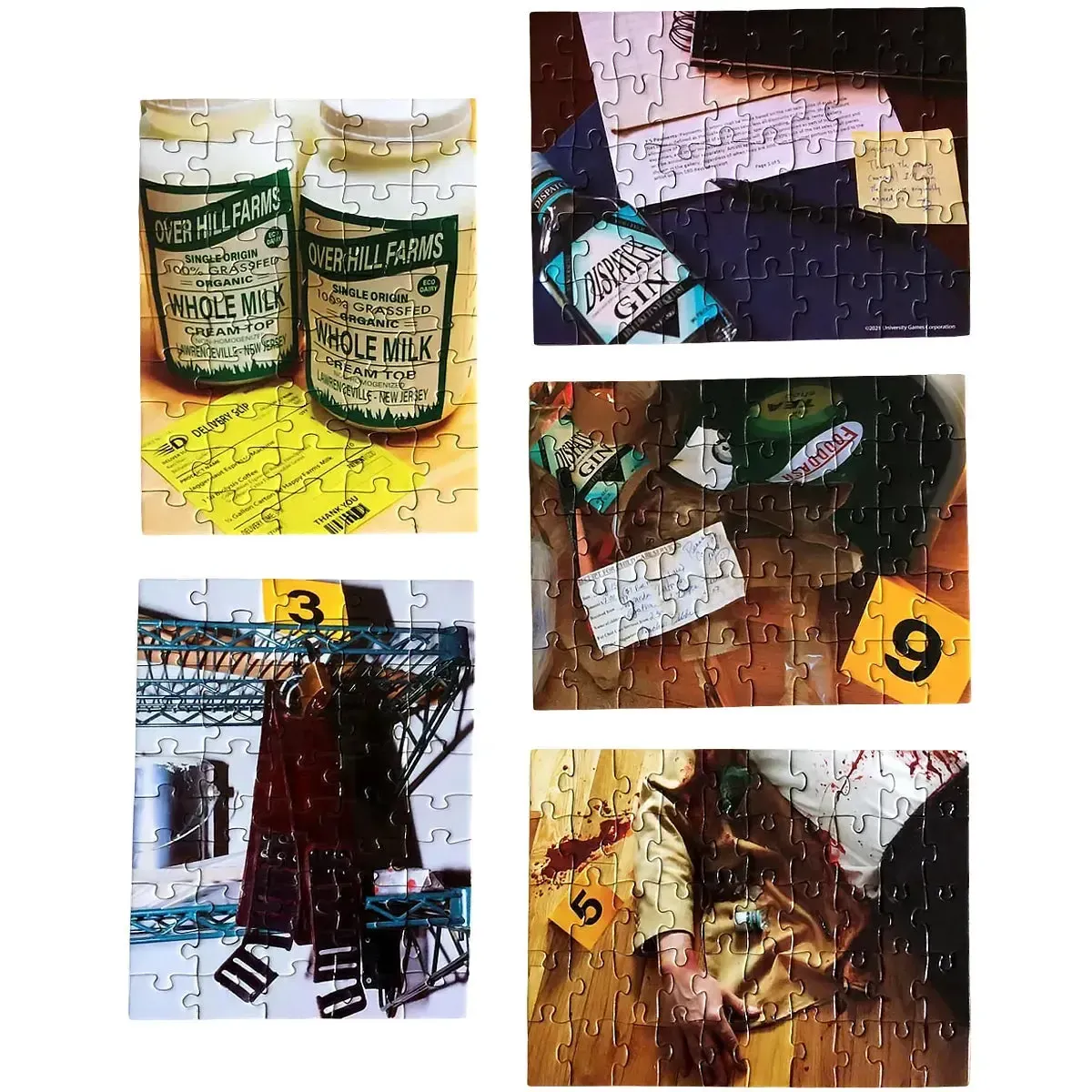 Murder Mystery Party: The Art of Murder - Art Jigsaw Puzzle Game for Family and Adults (1+ Players, Age 15+) - University Games - Image 4