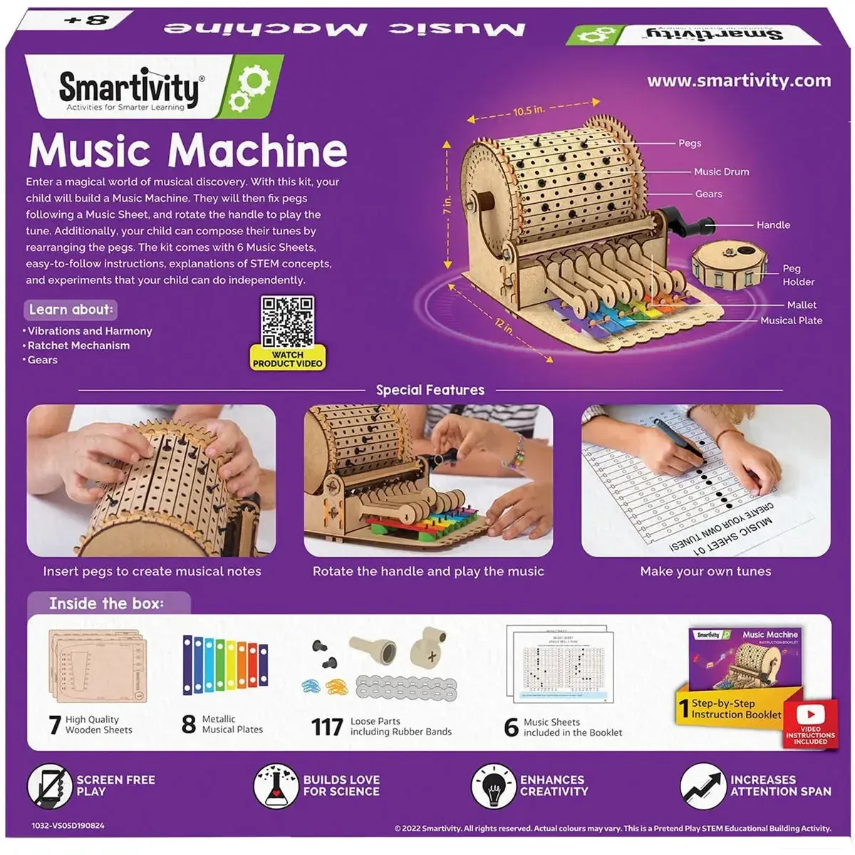 Music Machine - STEM Toy Building Set - Smartivity - Image 3
