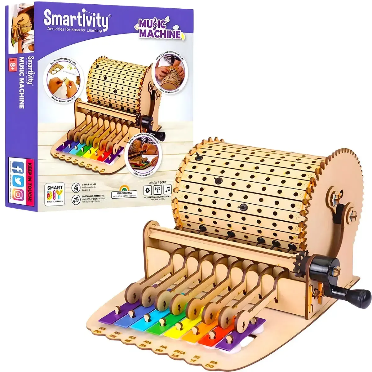 Music Machine - STEM Toy Building Set - Smartivity - Image 4