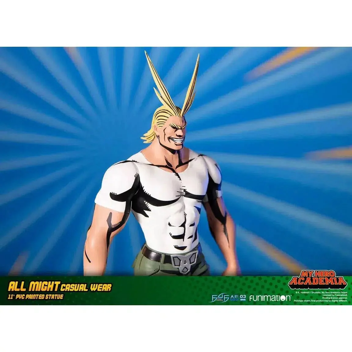 My Hero Academia - All Might Statue (Casual Wear Version) - First 4 Figures - 11" PVC - Image 14