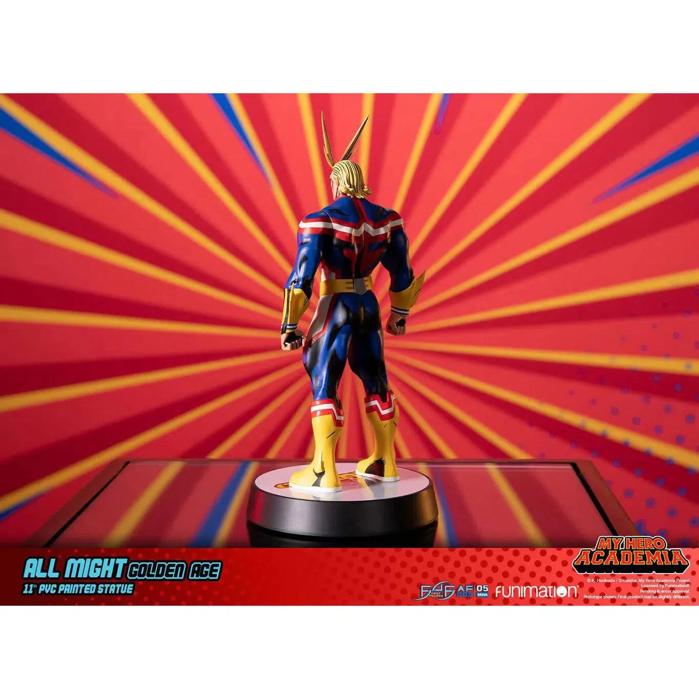 My Hero Academia - All Might Statue (Golden Age Version) - First 4 Figures - 11" PVC - Image 12