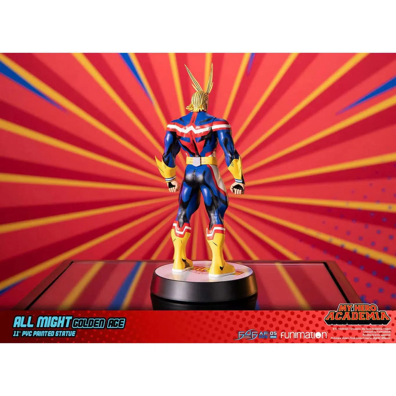 My Hero Academia - All Might Statue (Golden Age Version) - First 4 Figures - 11" PVC - Image 14