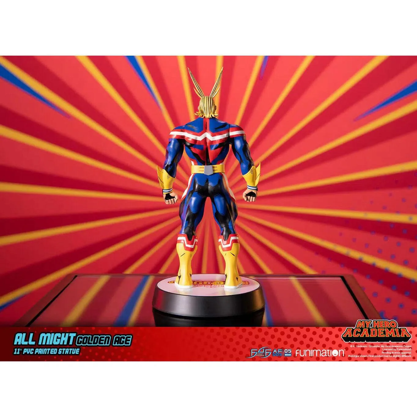 My Hero Academia - All Might Statue (Golden Age Version) - First 4 Figures - 11" PVC - Image 2