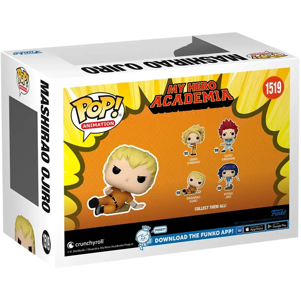 My Hero Academia - Baseball Mashirao Ojiro Figure (3") - Funko - Pop! Animation Series (1519) - Image 3