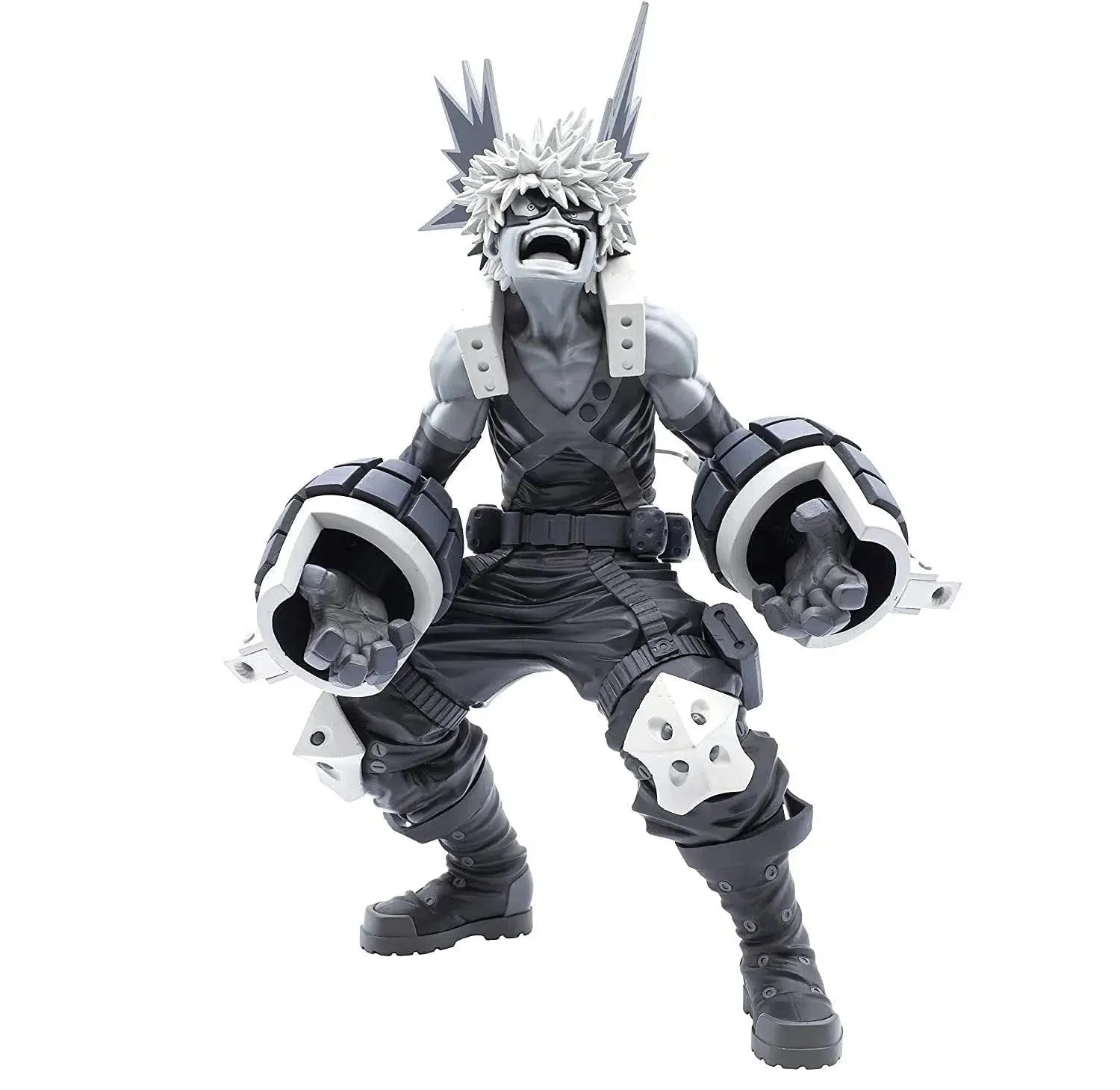My Hero Academia - Black & White Katsuki Bakugo Figure (9") - Banpresto - World Figure Colosseum Modeling Academy Super Master Stars Piece (The Tones)