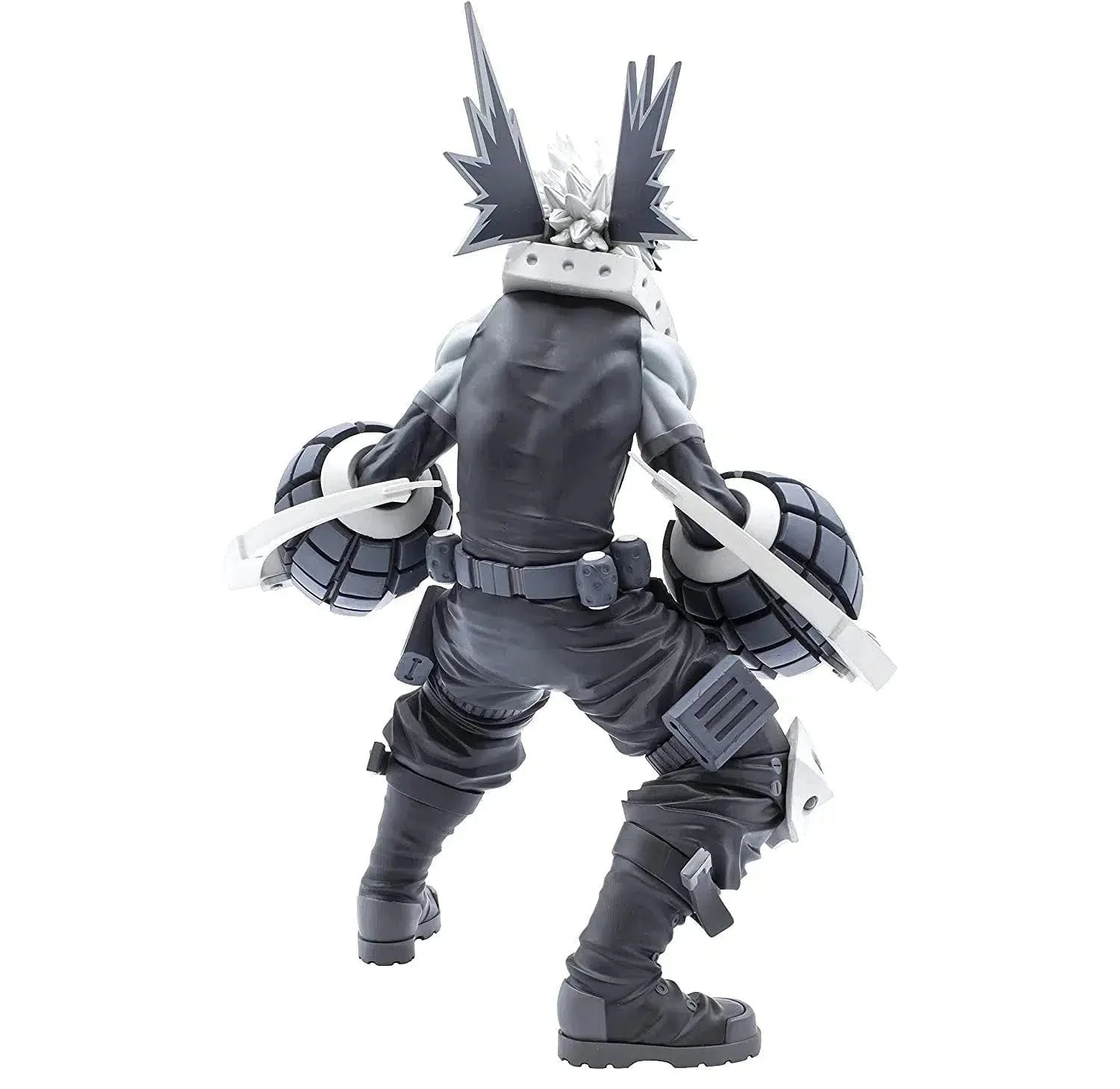 My Hero Academia - Black & White Katsuki Bakugo Figure (9") - Banpresto - World Figure Colosseum Modeling Academy Super Master Stars Piece (The Tones) - Image 2