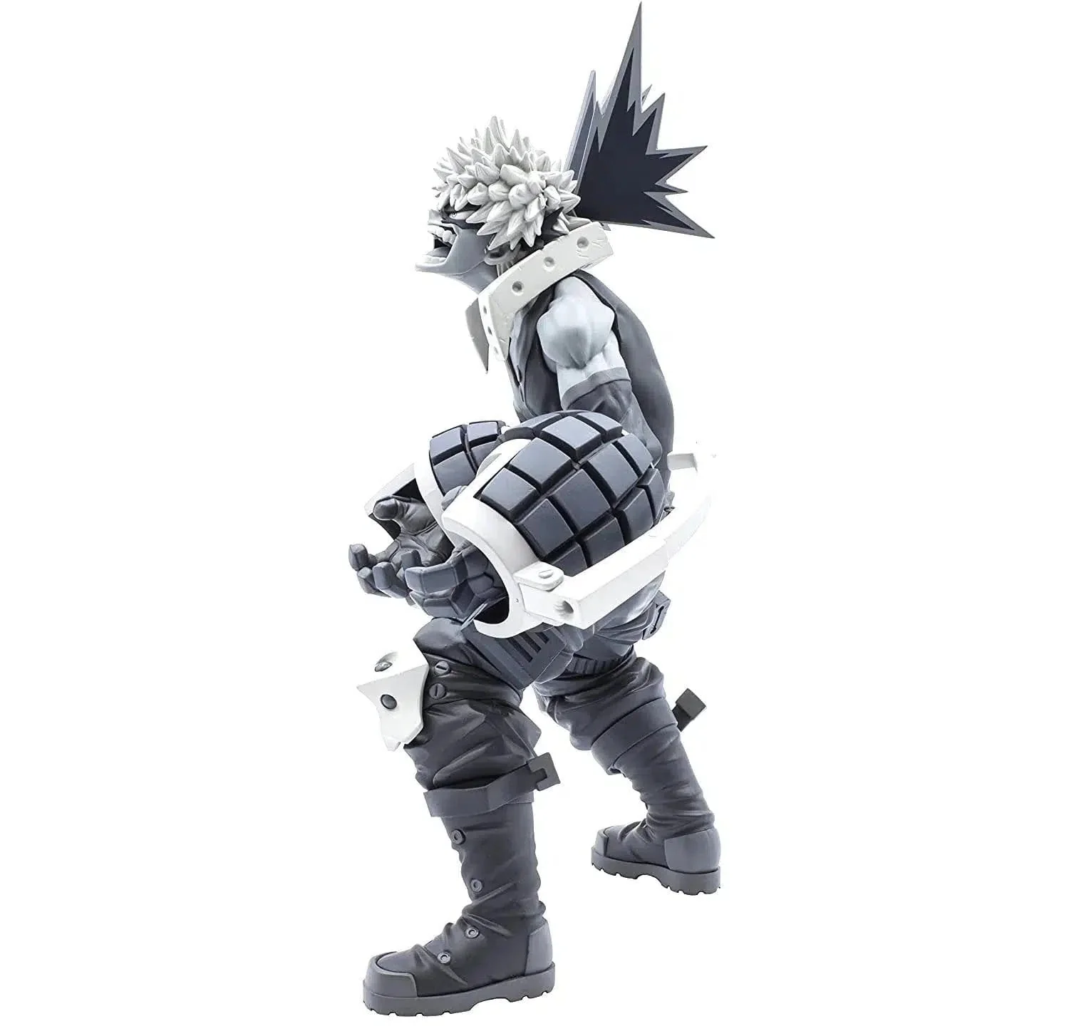 My Hero Academia - Black & White Katsuki Bakugo Figure (9") - Banpresto - World Figure Colosseum Modeling Academy Super Master Stars Piece (The Tones) - Image 6
