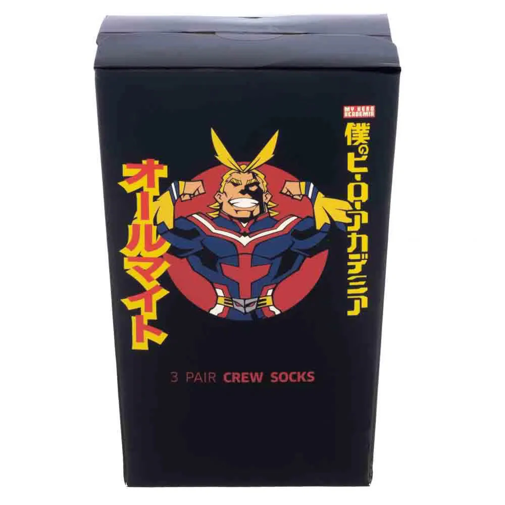 My Hero Academia - Character Crew Socks Box Set (3 Pairs) - Bioworld - Image 6