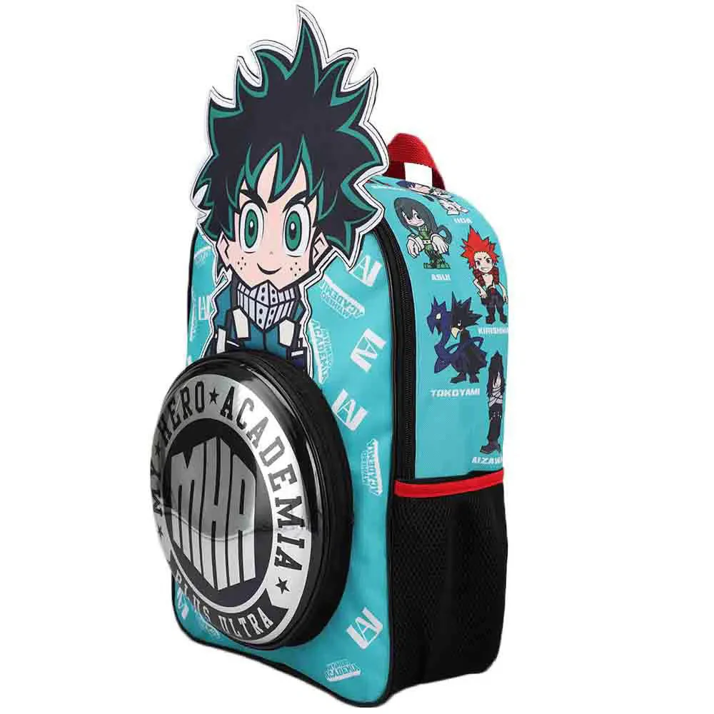My Hero Academia - Chibi Deku "MHA" Backpack (Die Cut) - Bioworld - Image 2