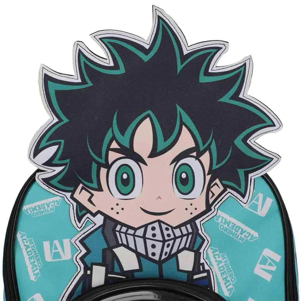 My Hero Academia - Chibi Deku "MHA" Backpack (Die Cut) - Bioworld - Image 5