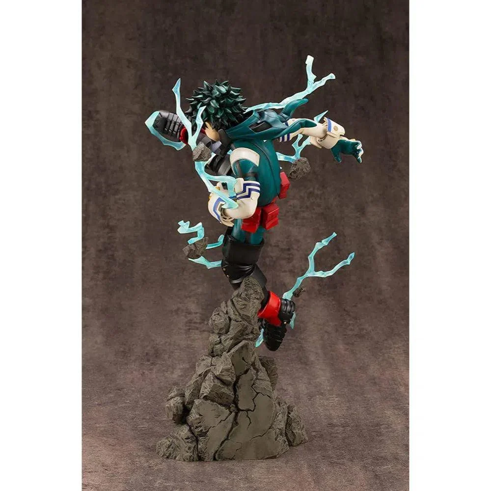 My Hero Academia - Deku [Izuku Midoriya] Manchester Smash Statue Figure (11.42") - Kotobukiya - ArtFX J Series (Version 2) - Image 10