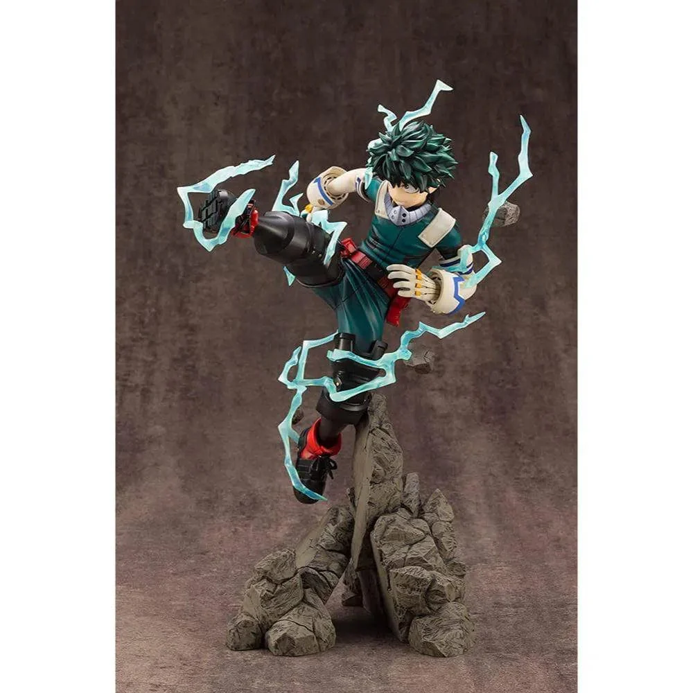 My Hero Academia - Deku [Izuku Midoriya] Manchester Smash Statue Figure (11.42") - Kotobukiya - ArtFX J Series (Version 2) - Image 11