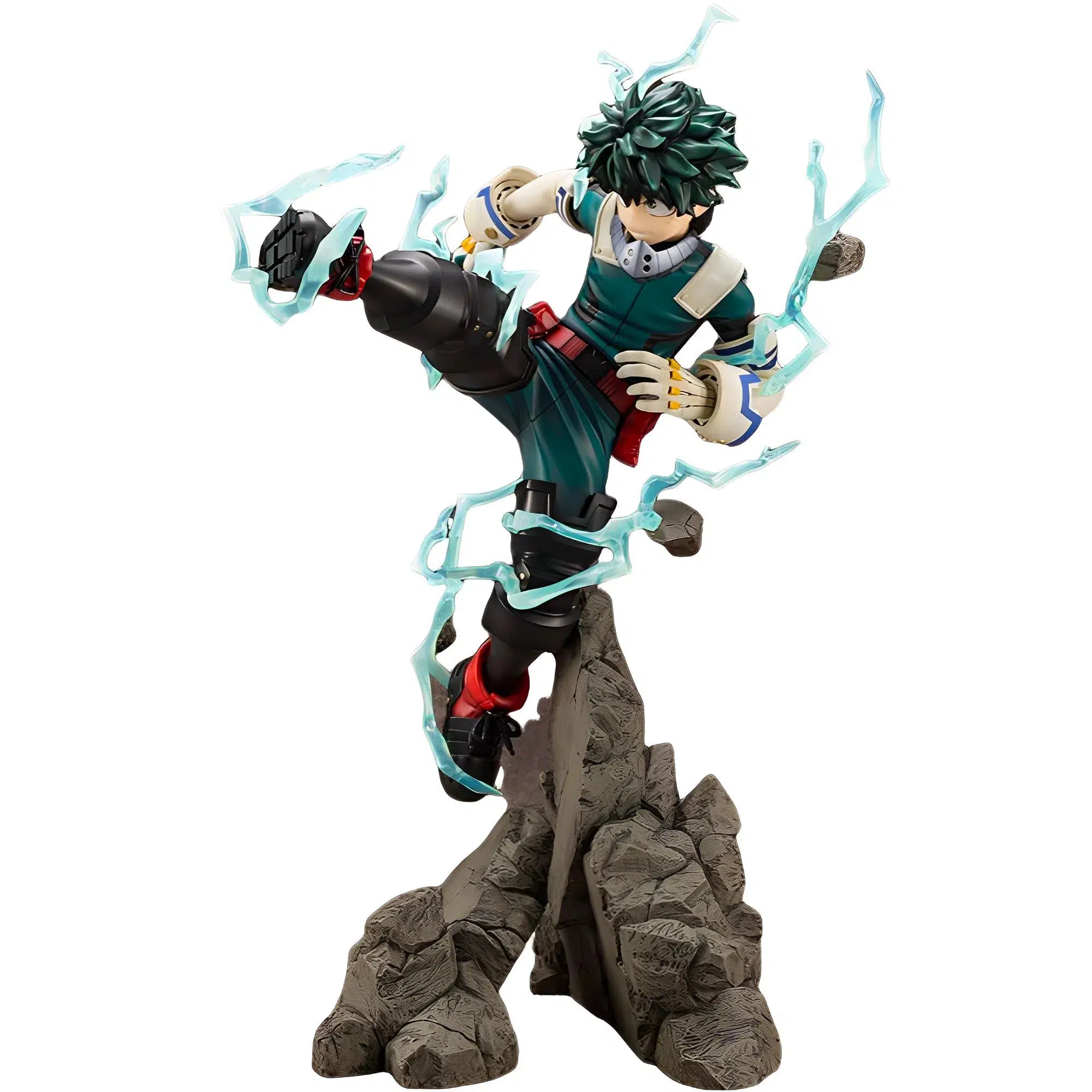 My Hero Academia - Deku [Izuku Midoriya] Manchester Smash Statue Figure (11.42") - Kotobukiya - ArtFX J Series (Version 2) - Image 3