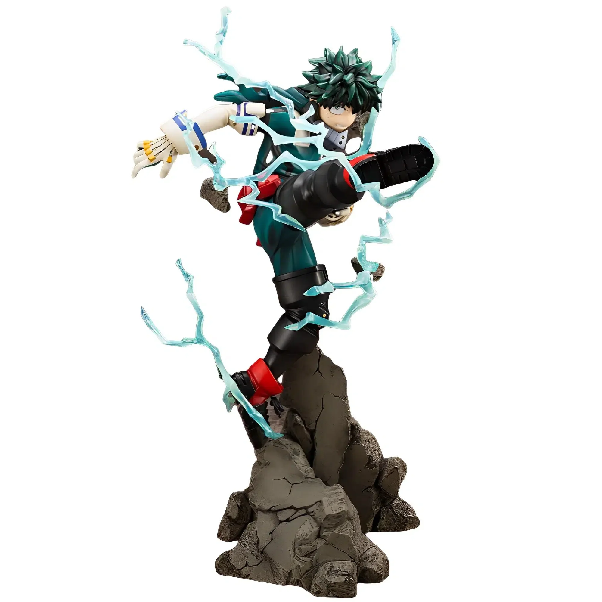 My Hero Academia - Deku [Izuku Midoriya] Manchester Smash Statue Figure (11.42") - Kotobukiya - ArtFX J Series (Version 2) - Image 4