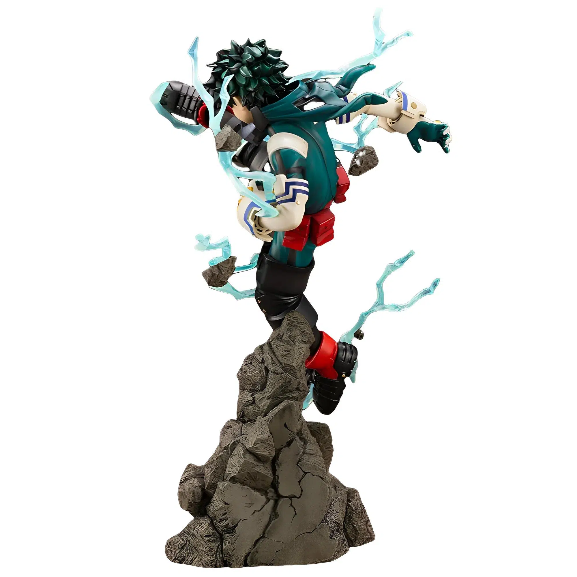 My Hero Academia - Deku [Izuku Midoriya] Manchester Smash Statue Figure (11.42") - Kotobukiya - ArtFX J Series (Version 2) - Image 6