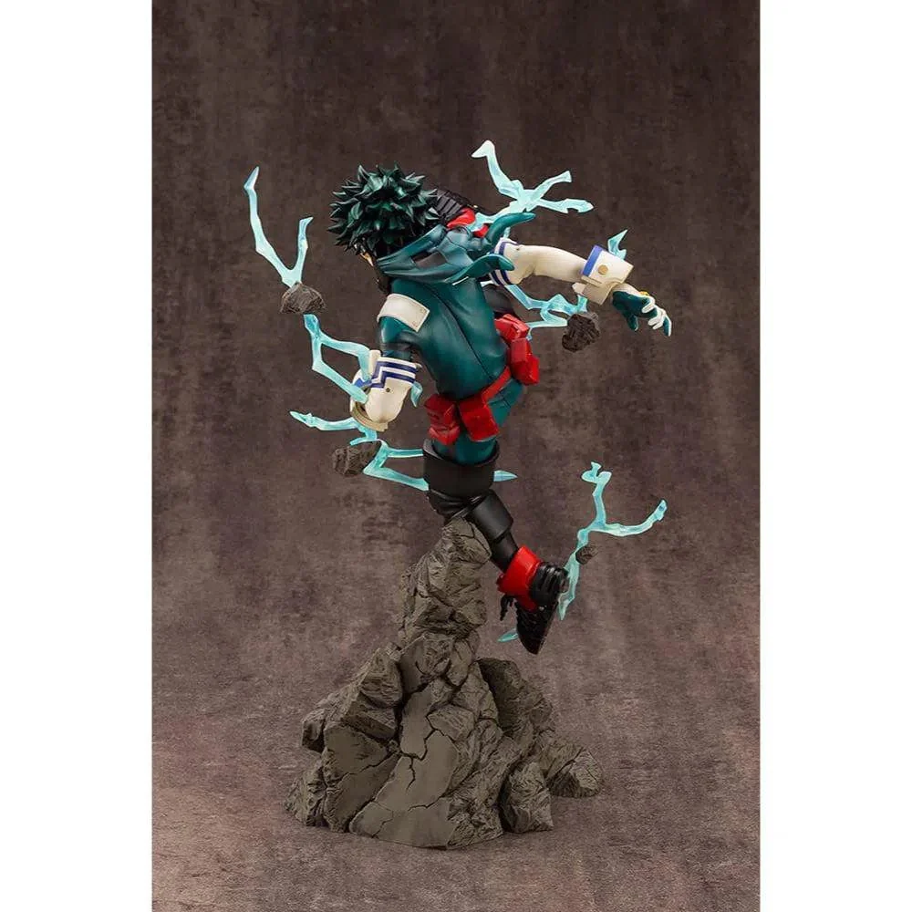 My Hero Academia - Deku [Izuku Midoriya] Manchester Smash Statue Figure (11.42") - Kotobukiya - ArtFX J Series (Version 2) - Image 9