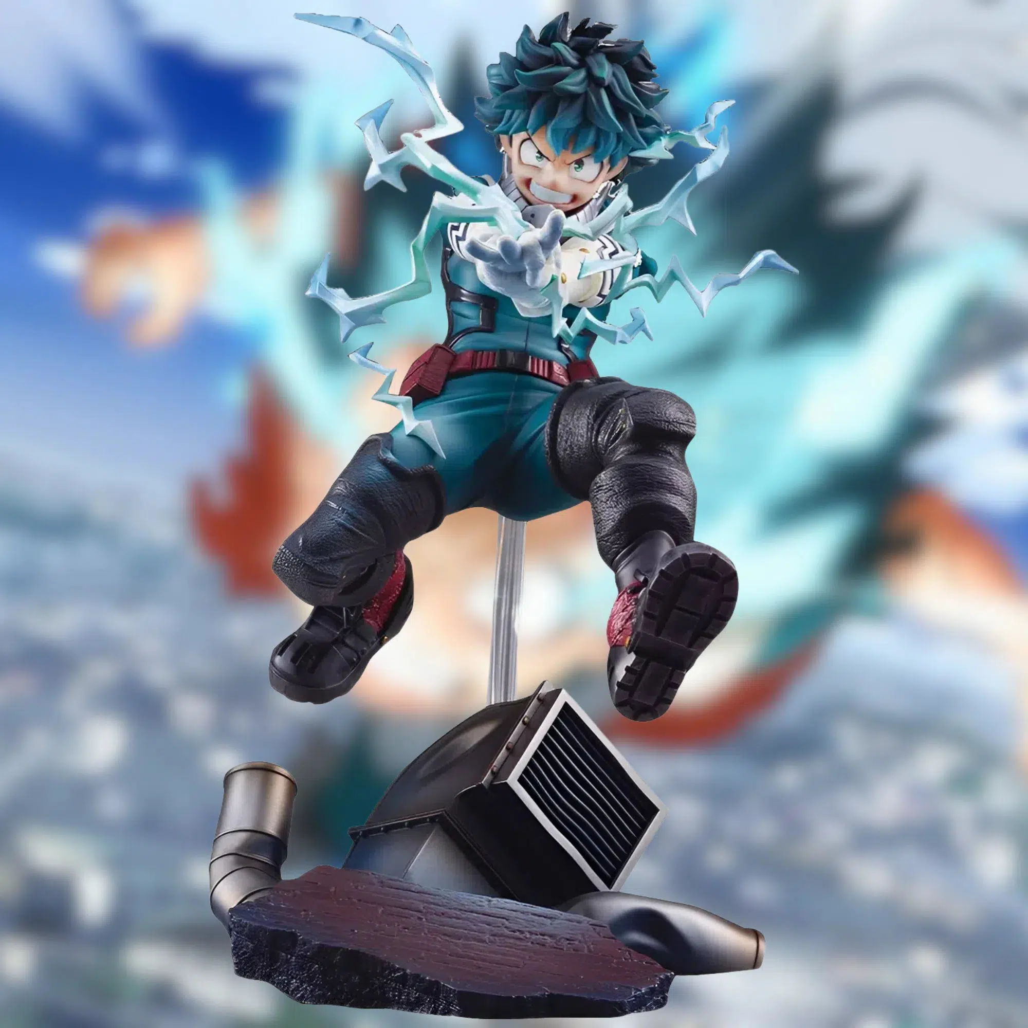 My Hero Academia - Delaware Smash Izuku Midoriya [Deku] Statue Figure (1:8 Scale) - Takara Tomy - S-Fire Series - Image 11