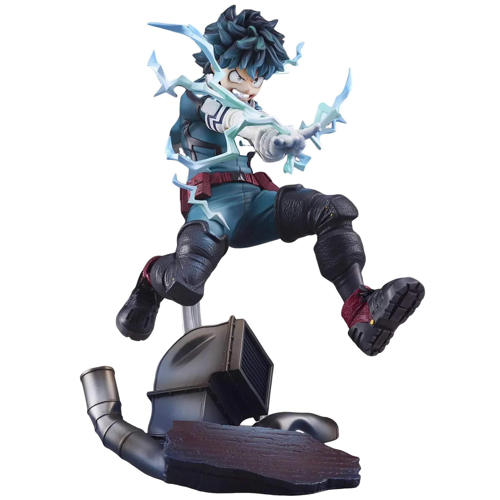 My Hero Academia - Delaware Smash Izuku Midoriya [Deku] Statue Figure (1:8 Scale) - Takara Tomy - S-Fire Series - Image 4