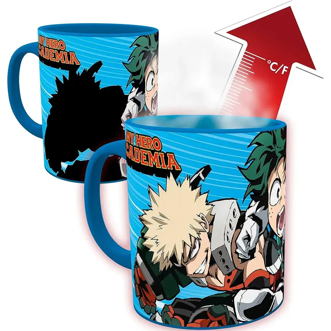 My Hero Academia - Hero Silhouette Magic Heat-Change Mug (Ceramic, 11 oz.) - ABYstyle - Image 2