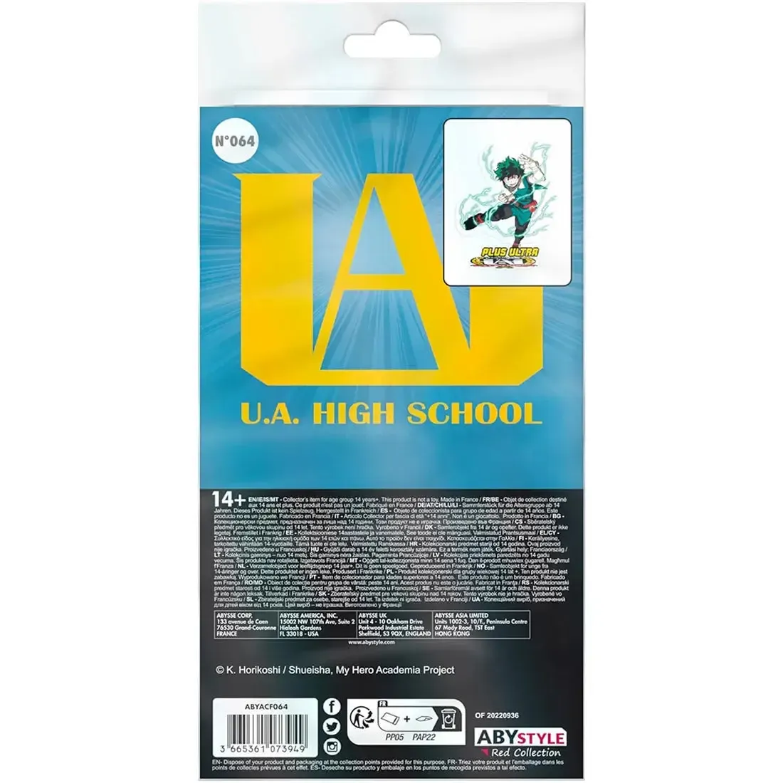 My Hero Academia - Izuku Midoriya [Deku] Standee Figure (4.25" Acrylic) - ABYstyle - Acryl Series - Image 3