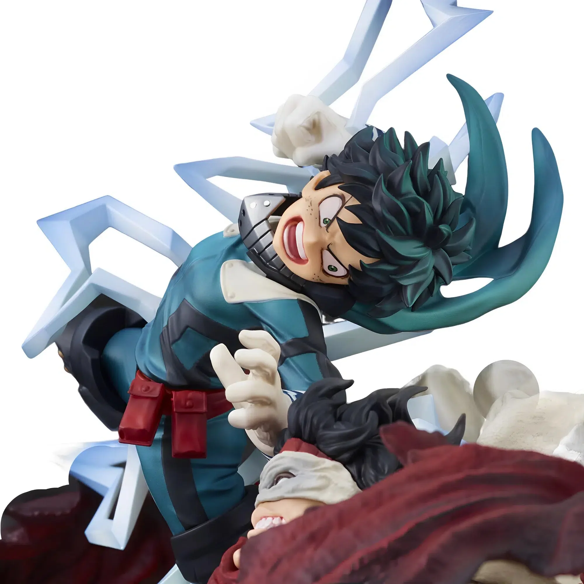 My Hero Academia -  Izuku Midoriya vs. Stain Super Situation Statue Figure (12") - Takara Tomy - S-Fire Series - Image 5