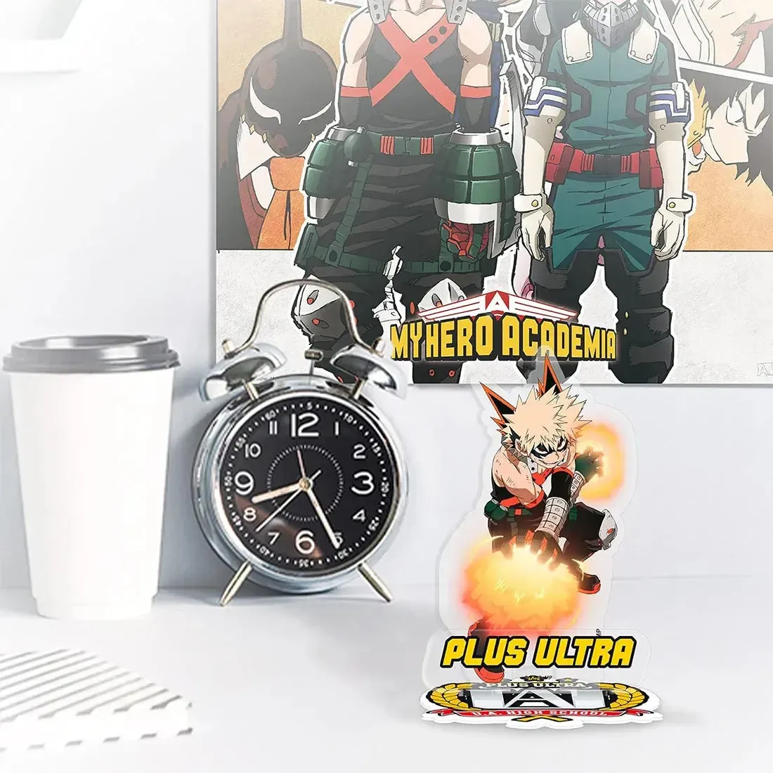 My Hero Academia - Katsuki Bakugo Standee Figure (4" Acrylic) - ABYstyle - Acryl Series - Image 4