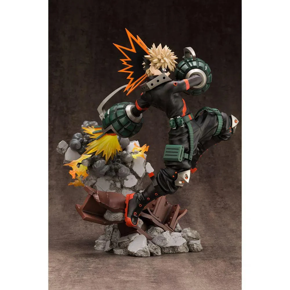 My Hero Academia - Katsuki Bakugo Statue Figure (10") - Kotobukiya - ARTFX J Series (Version 2) - Image 5