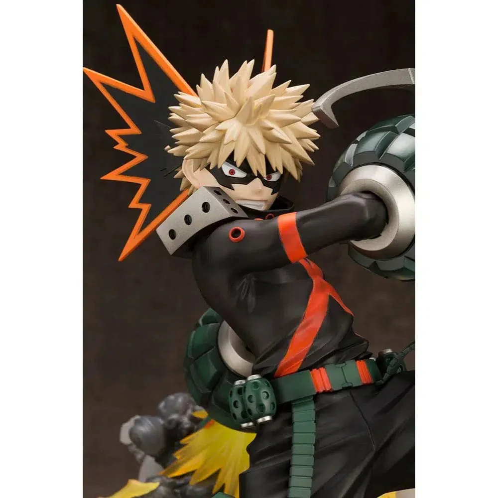 My Hero Academia - Katsuki Bakugo Statue Figure (10") - Kotobukiya - ARTFX J Series (Version 2) - Image 6
