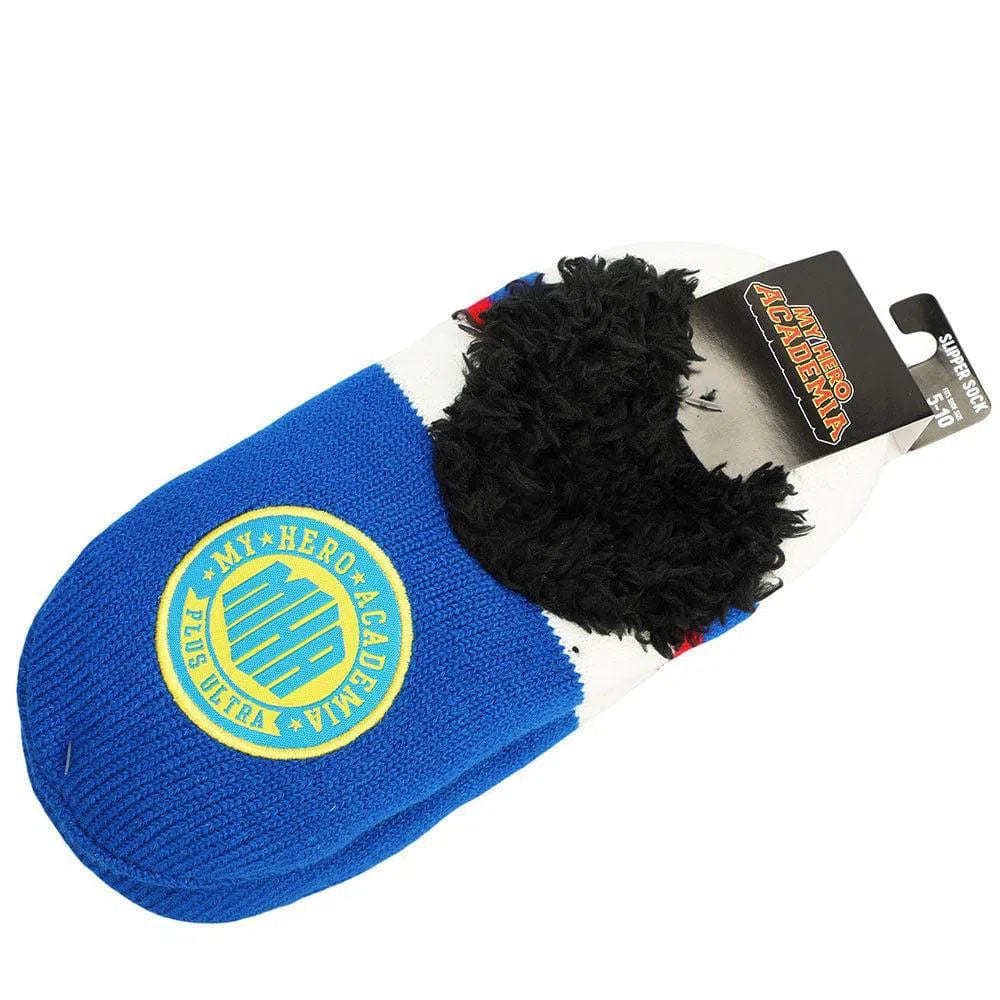 My Hero Academia - MHA "Plus Ultra" Fuzzy Footie Slipper Socks - Bioworld - Image 4