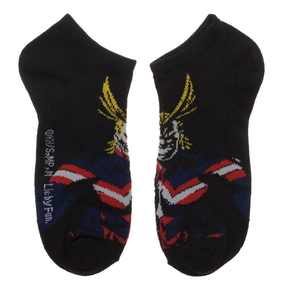 My Hero Academia - One For All Ankle Socks (5 Pairs) - Bioworld - Image 2